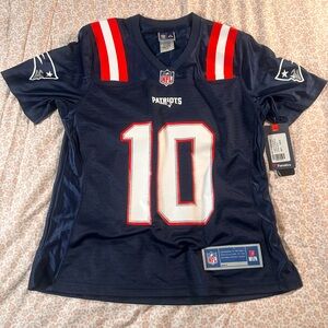 Fanatics Navy Blue Patriots Jersey with Red and White Accents